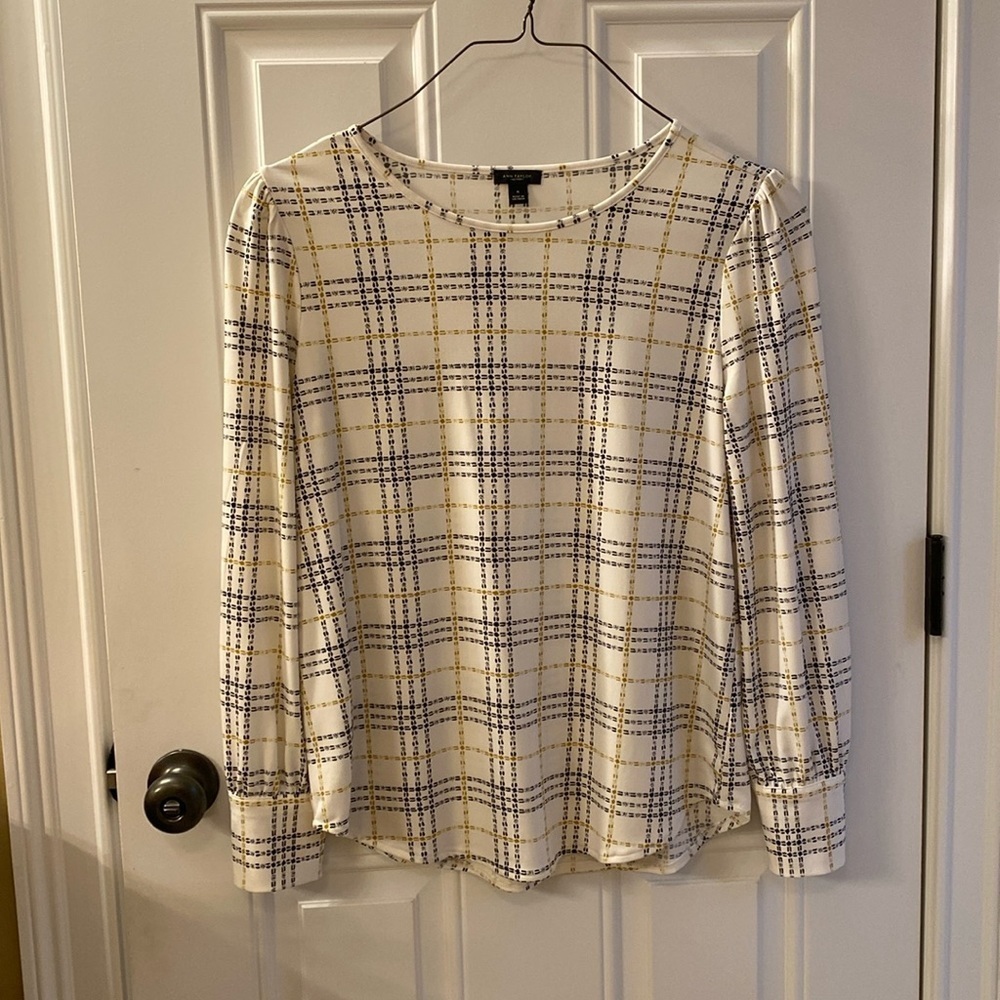 Ann Taylor pullover dress blouse.